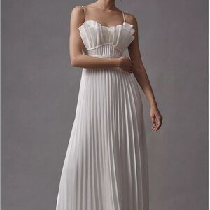 Acler Sanna Pleated Maxi Dress